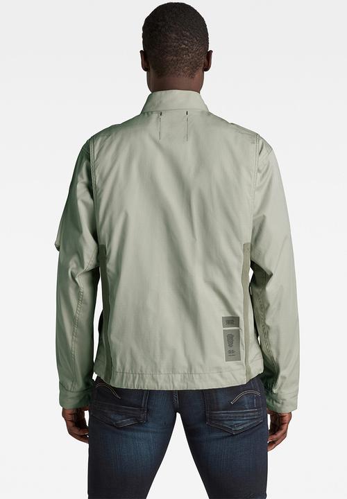 G-STAR - Sporty slanted pocket indoor jacket - westpoint khaki