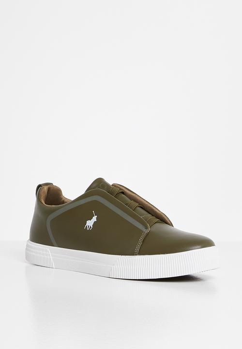 POLO - Harry gusset slip on sneaker - fatigue