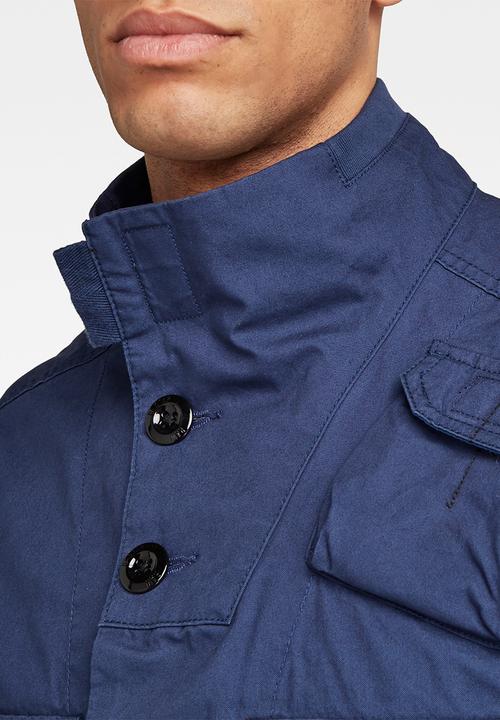 G-STAR - Utility straight overshirt - imperial blue