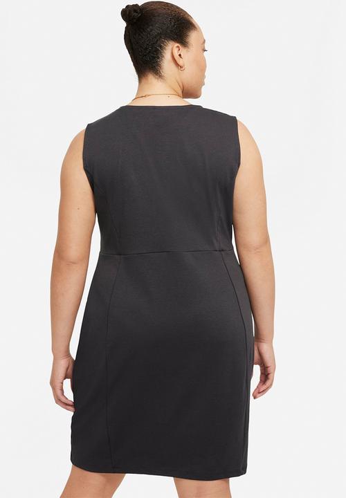 Nike - Nsw air midi dress - smoked grey/black