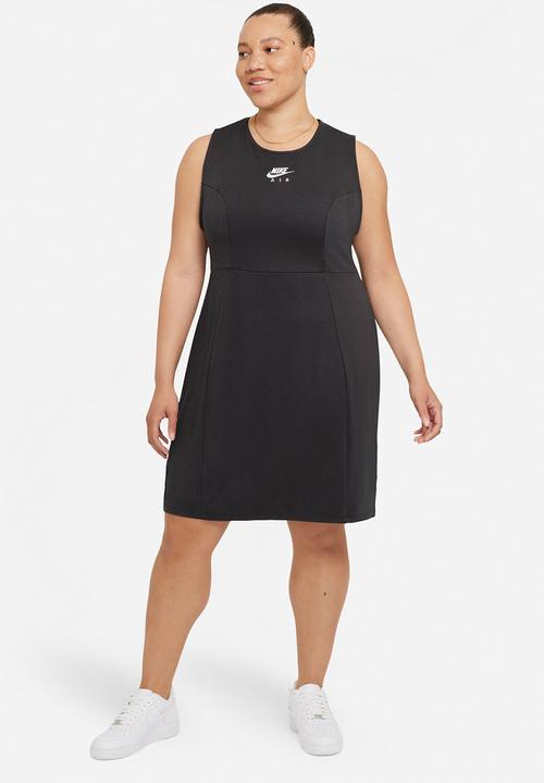Nike - Nsw air midi dress - smoked grey/black