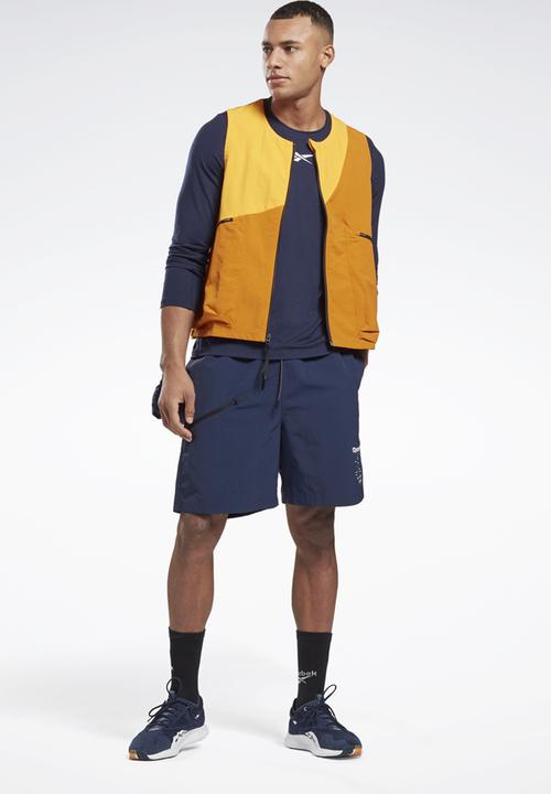 Reebok - Ts road trip short shorts - vector navy