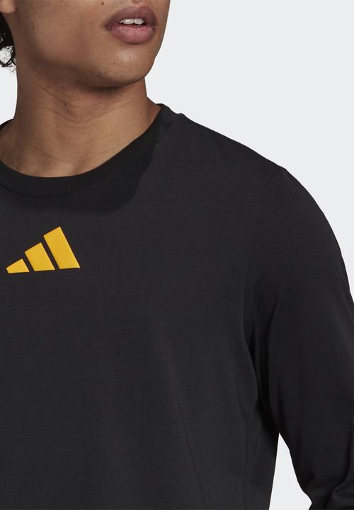 adidas Performance - Future Icons LS Graphic  Tee - Black