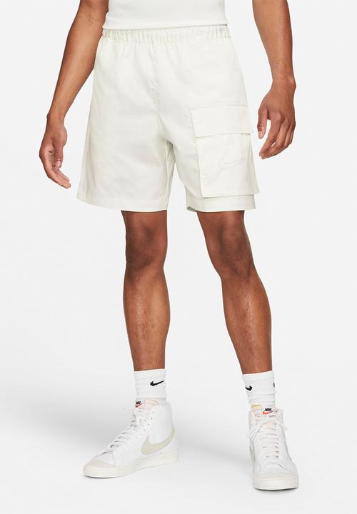 Nike - Nsw short waffle 2 - sail/light bone
