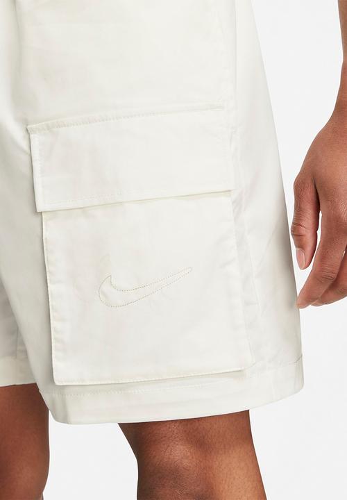 Nike - Nsw short waffle 2 - sail/light bone