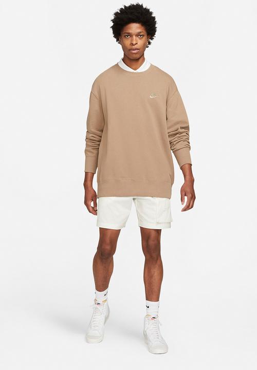 Nike - Nsw short waffle 2 - sail/light bone