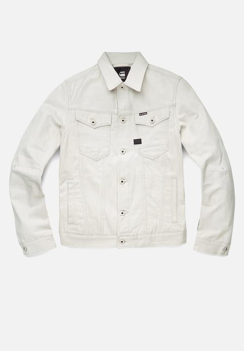 G-STAR - Arc 3d slim jkt - ecru