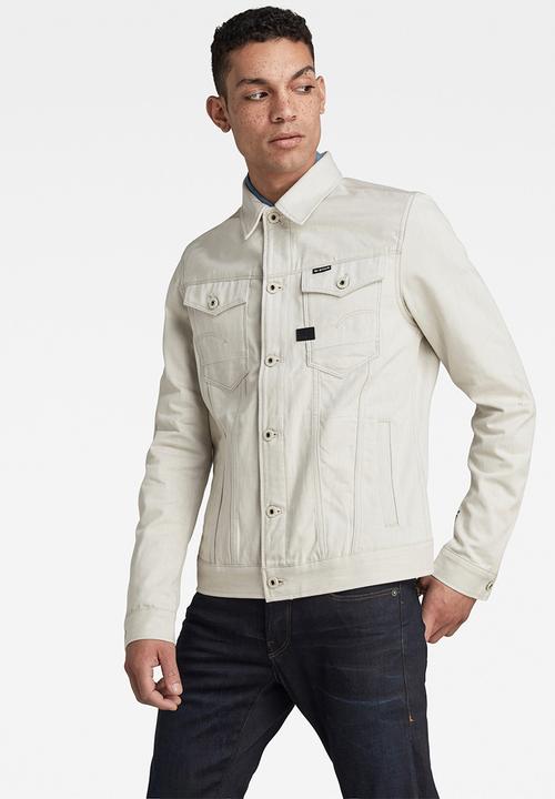 G-STAR - Arc 3d slim jkt - ecru