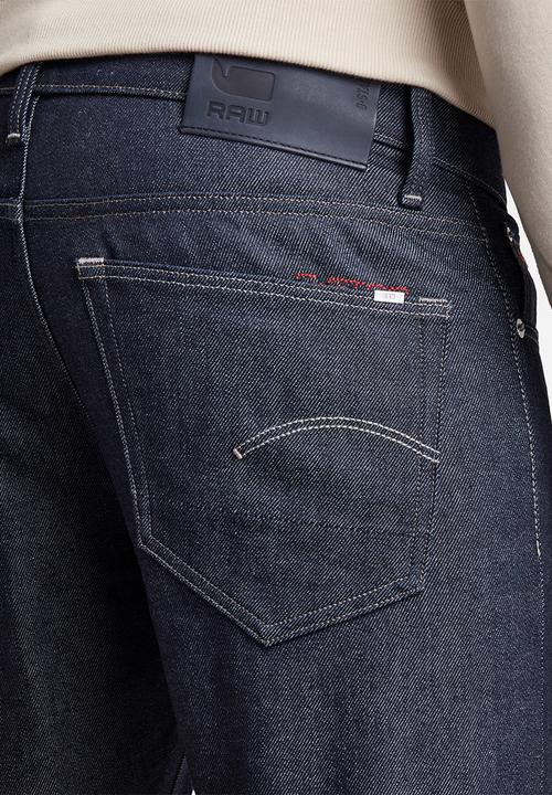 G-STAR - 3301 Slim Selvedge Japanese stretch selvedge dnm - 3d raw denim