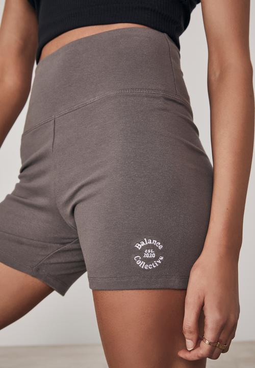 Factorie - Cheeky high waisted printed bike short - tornado