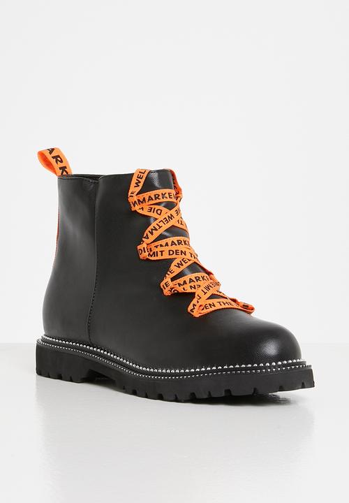 Footwork - Royce combat boot - black
