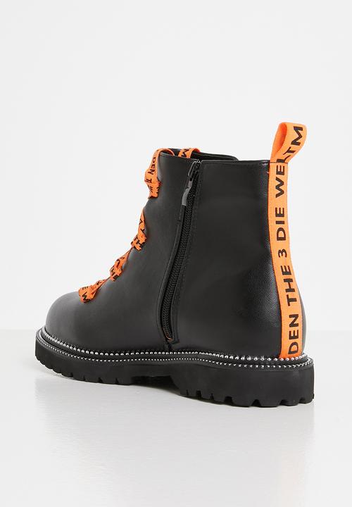 Footwork - Royce combat boot - black