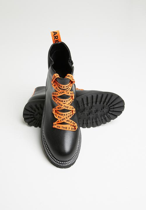 Footwork - Royce combat boot - black