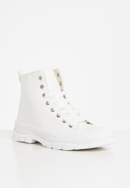 Madison® - Alice hi-top sneaker - white