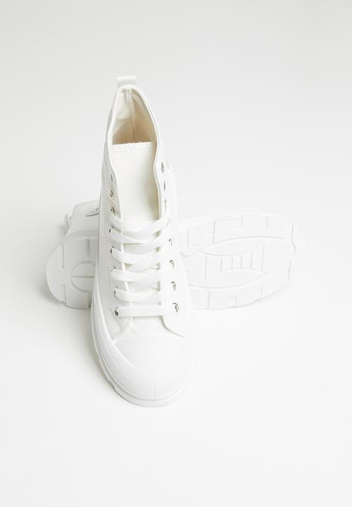 Madison® - Alice hi-top sneaker - white