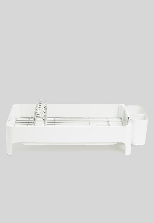 Litem - 1 layer dish rack - white