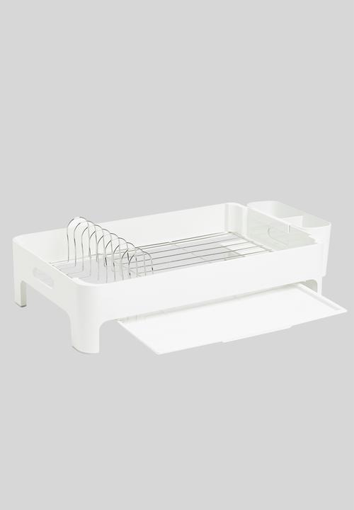 Litem - 1 layer dish rack - white