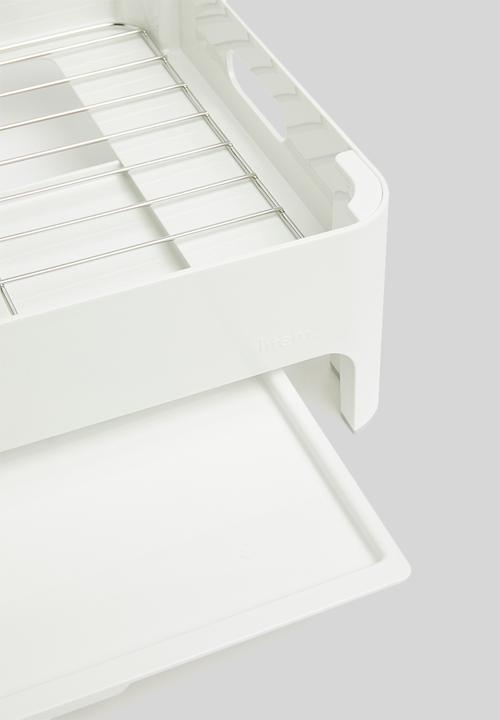 Litem - 1 layer dish rack - white