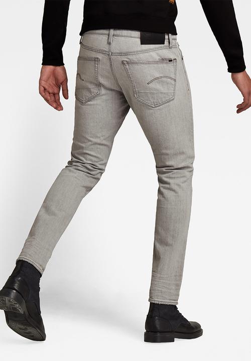 G-STAR - 3301 Slim - sun faded iron
