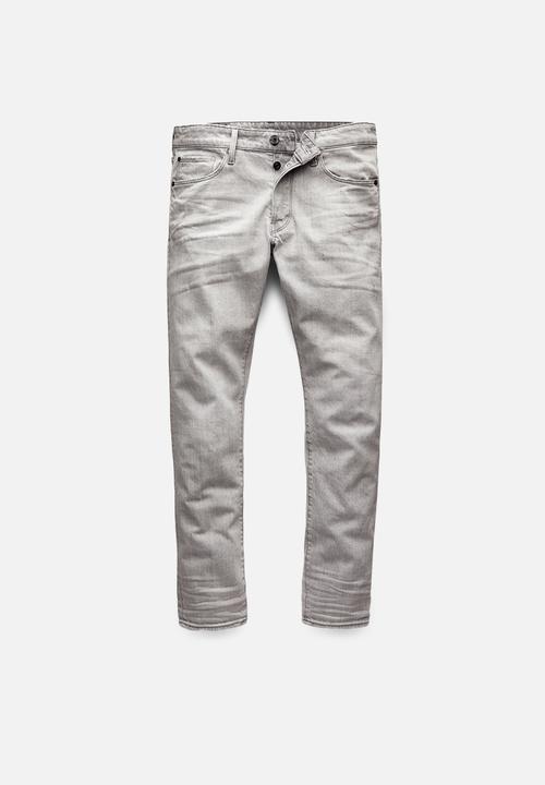 G-STAR - 3301 Slim - sun faded iron