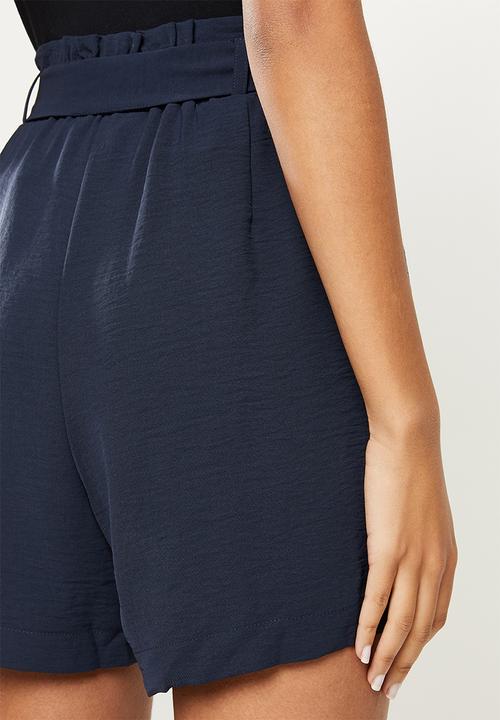ONLY - Lavender paperbag shorts - night sky