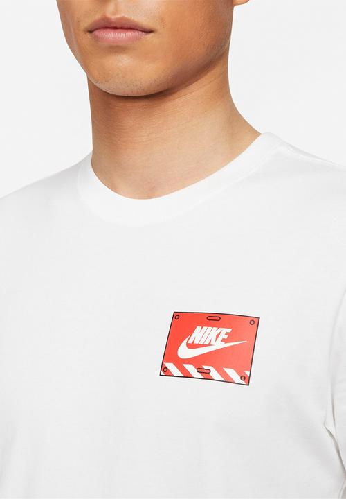 Nike - Nsw tee mech air figure - white