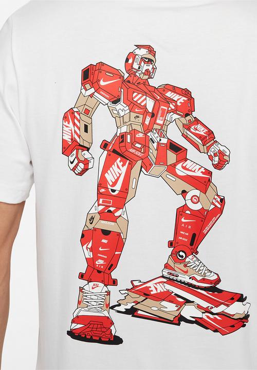Nike - Nsw tee mech air figure - white