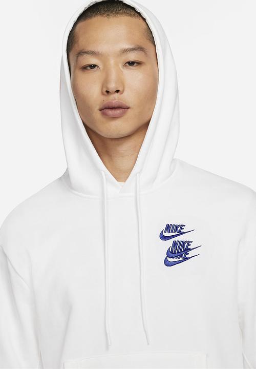 Nike - M nsw po ft hoodie world tour - white
