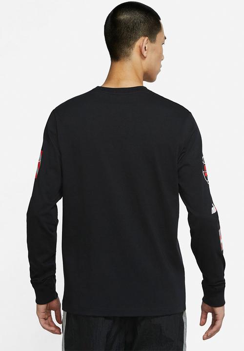 Nike - M nsw tee ls swoosh by air gx - black