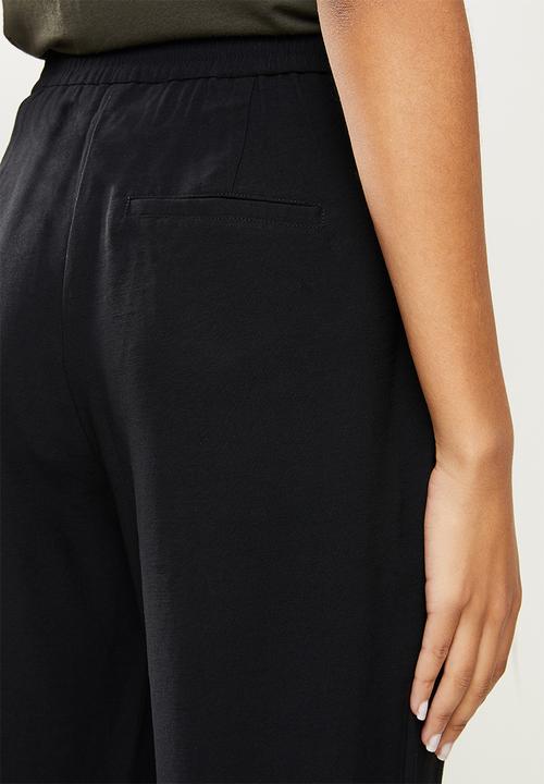 ONLY - Aia highwaist string pant - black