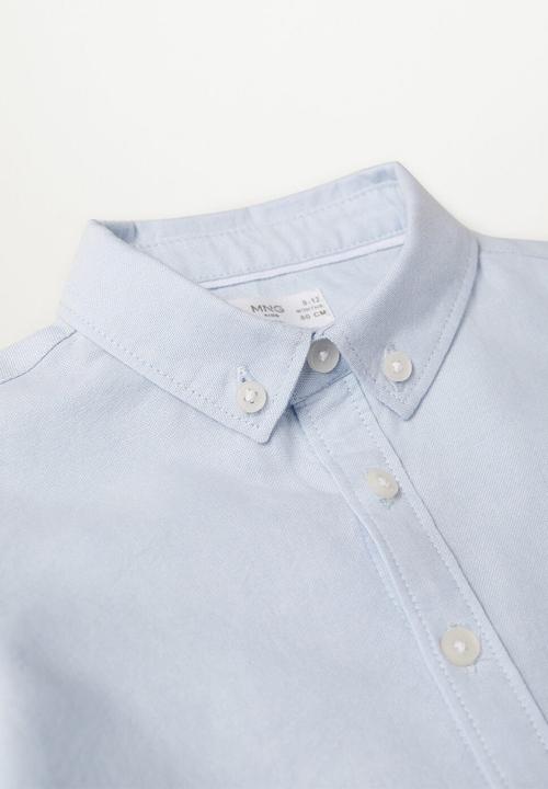 MANGO - Shirt oxford - blue
