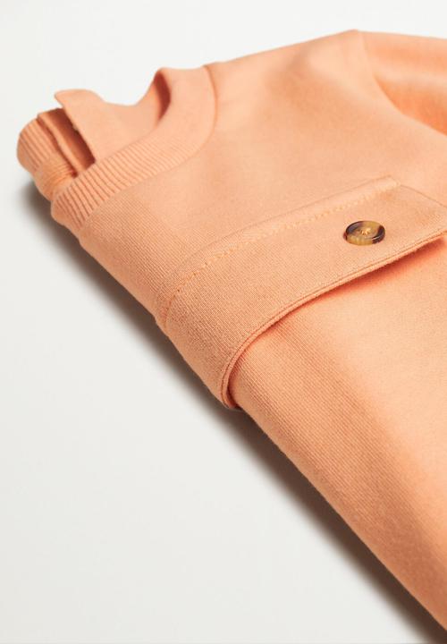 MANGO - Sweatshirt paulo - orange