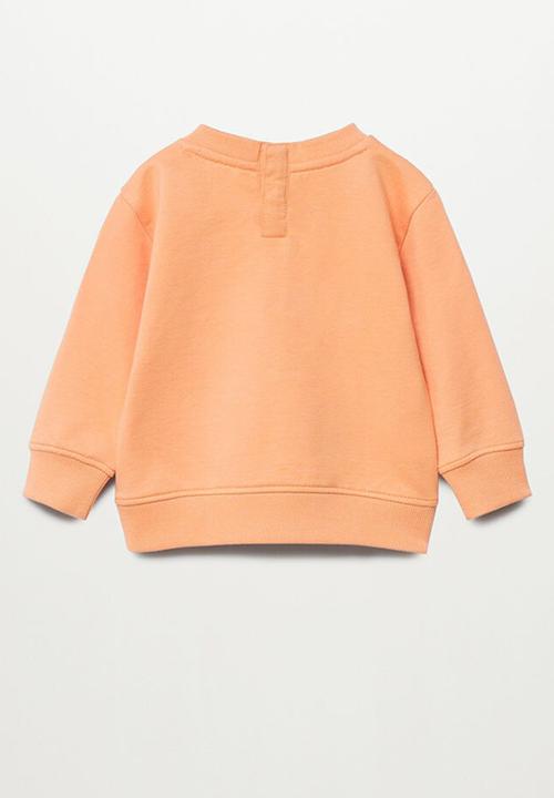 MANGO - Sweatshirt paulo - orange