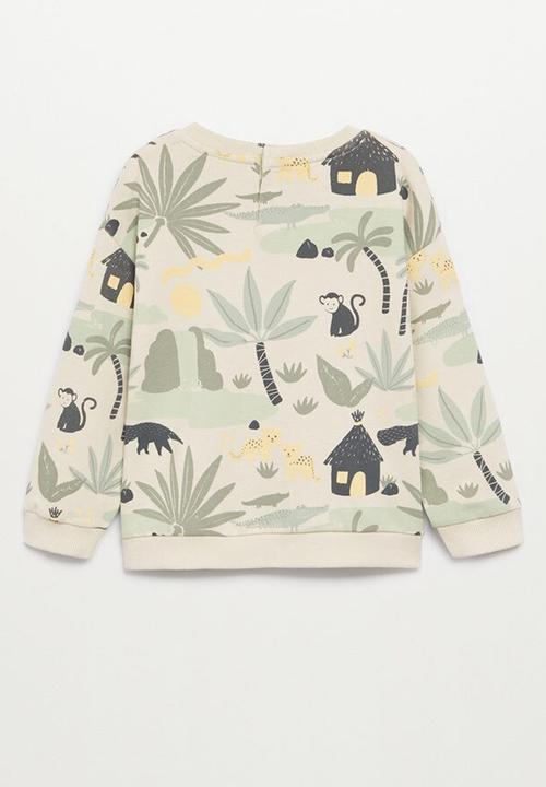 MANGO - Sudadera zazu - light beige