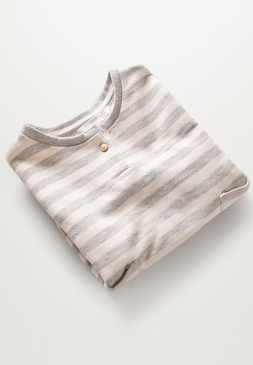 MANGO - Sweatshirt ricardo - white & grey