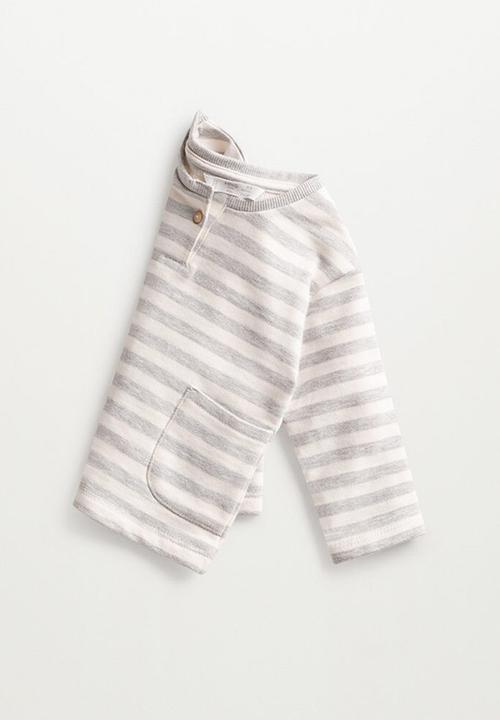 MANGO - Sweatshirt ricardo - white & grey