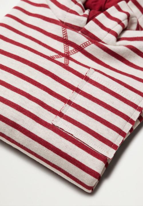 MANGO - Sudadera sutu - red