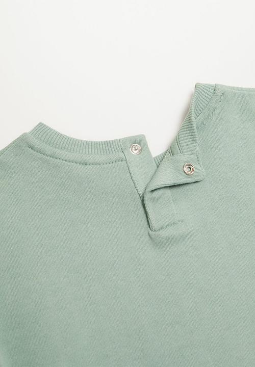 MANGO - Sudadera tigre - green