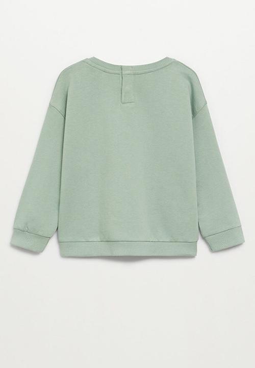 MANGO - Sudadera tigre - green