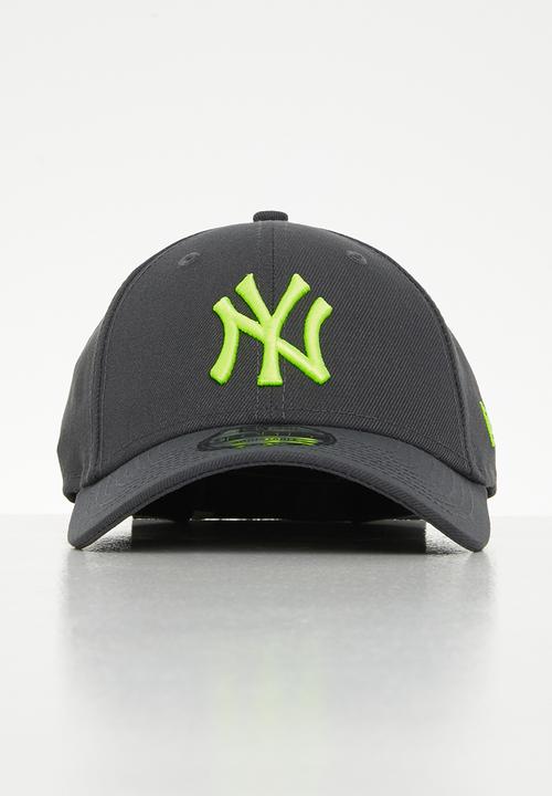 New Era - Neon pack 9forty New York yankees - grey & green