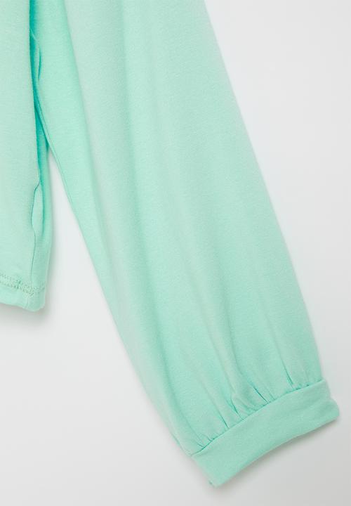 Superbalist - Girls upstyled printed tee - mint