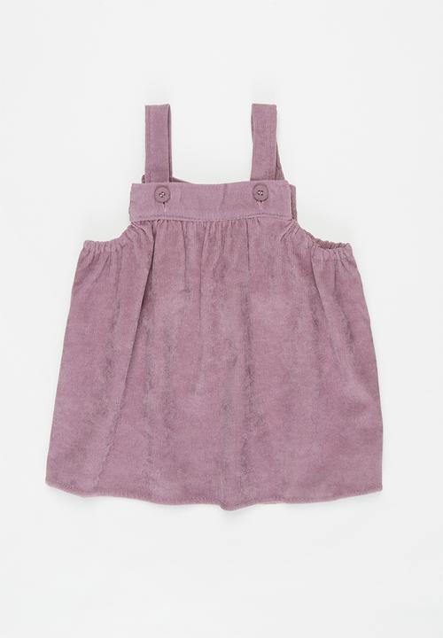 Pop Candy - Girls pinafore & top set - purple