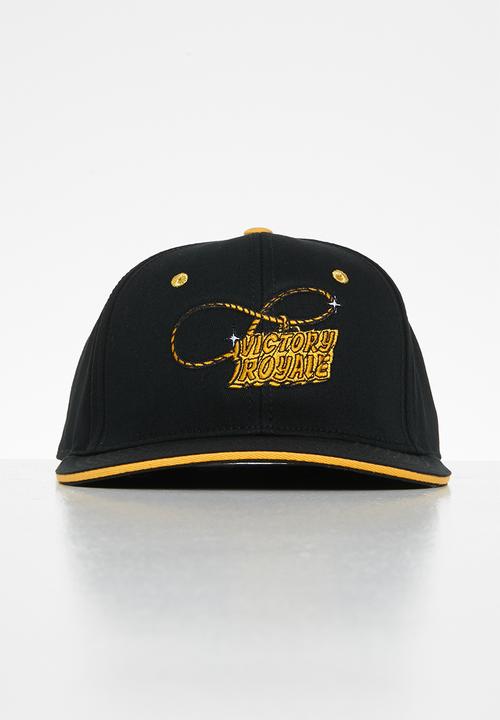 Rebel Republic - Fortnite victory royale flat peak cap - black