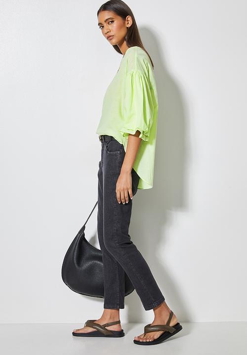 Superbalist - Hi lo cotton shell - lime