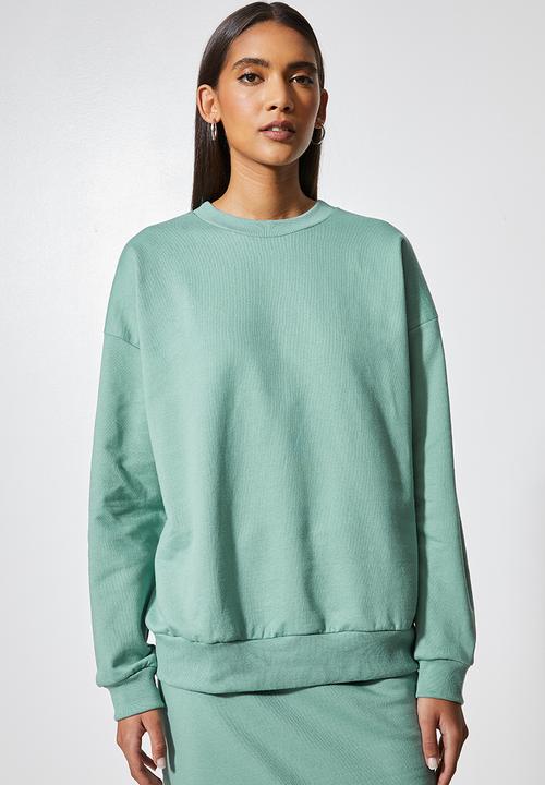 Superbalist - Crew neck sweat - deep sage
