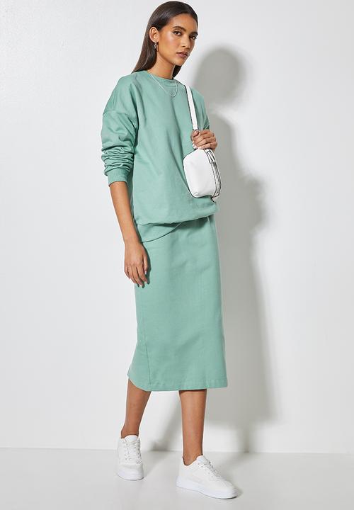 Superbalist - Crew neck sweat - deep sage