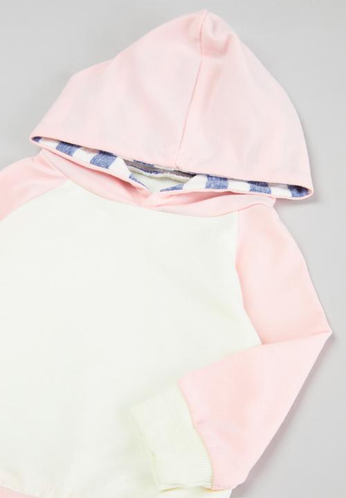 Pop Candy - Girls stripe pants, hoodie & headband set - multi