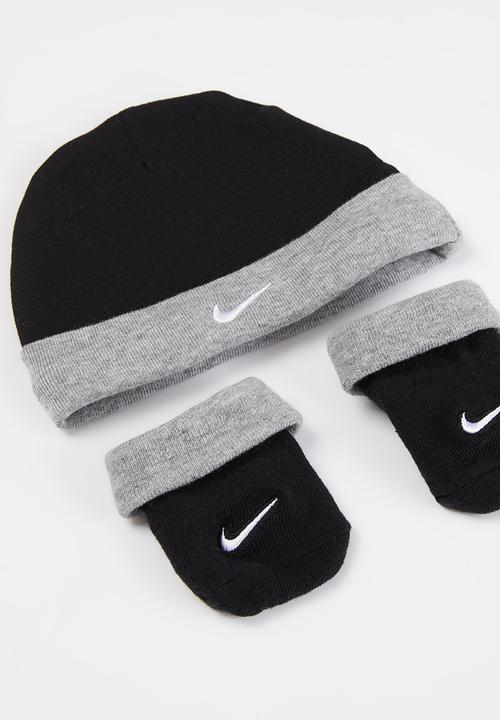 Nike - Nike swoosh 3 pack boxed set - black & grey