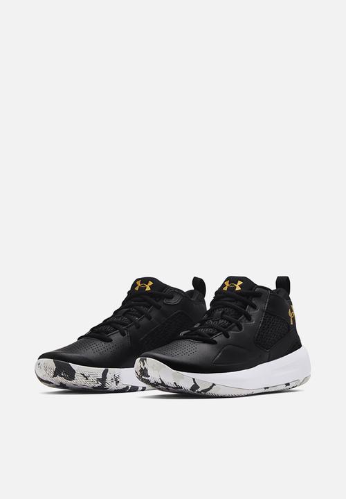 Under Armour - Basketball Lockdown 5 - black / white / metallic gold