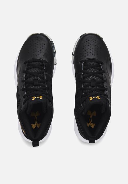 Under Armour - Basketball Lockdown 5 - black / white / metallic gold